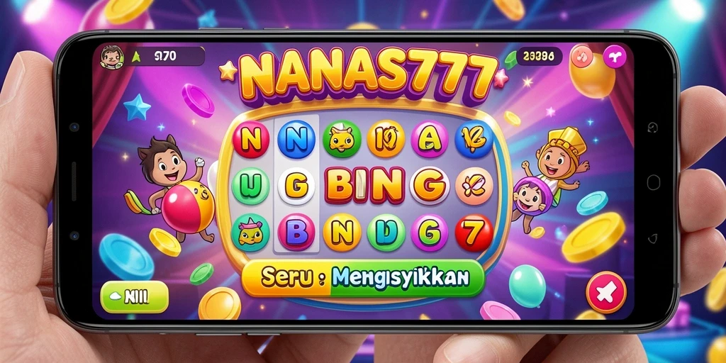 Gameplay NANAS777 yang penuh warna dan interaksi seru.