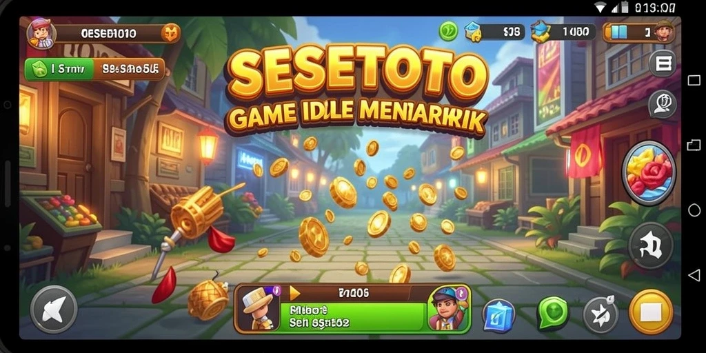 Tampilan gameplay SESETOTO yang menarik dan interaktif.