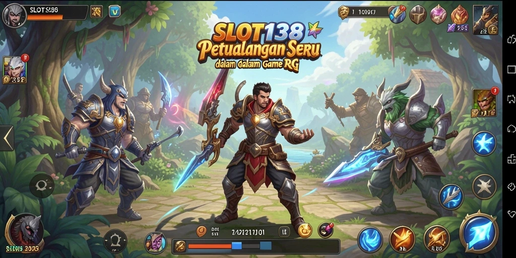 Tampilan gameplay SLOT138 yang memukau dan mendebarkan dalam dunia RPG.