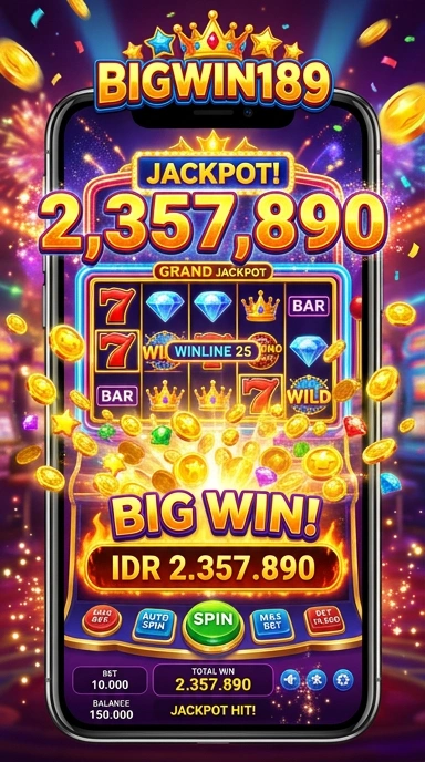 Tampilan antarmuka aplikasi bigwin189 yang sederhana dan menarik.